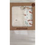Minisse My Baby Kumsal 80X90 cm 1 Adet Penye 1 Adet Muslin Battaniye 1 Adet Emzik Askısı 3lü Set Kutulu 4924 - Bej - Ekru - 80 x 90 cm