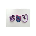 Minitolia3D Trabzonspor Logo Kurabiye Kalıbı Seti