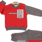 Miniwold Erkek Bebek Scoters Sardonlu Cocuk Esofman Takimi 16792