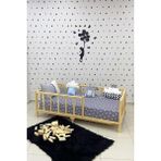 MiniWood Ahşap Montessori Çocuk Yatağı Çiğdem 100X200