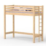 MiniWood Atlantis Çalışma Alanlı Ranza 90x190 Ahşap Ranza Çam