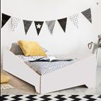 MiniWood Çocuk Ve Bebek Karyola Genç Odası Yatak Casa Beyaz