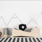 MiniWood Dolce Montessori Yatak Ahşap Beşik Karyola - 90 x 190 cm