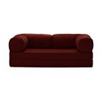 MiniWood Legom Aktivite Koltuğu Koltuk Takımı Sünger Yataklı Kanepe Bordo