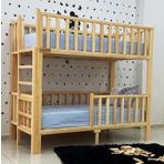 MiniWood Markaawm Montessori Ahşap Ranza Yatak