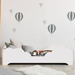 MiniWood Markaawm Montessori Karyola Rainbow Mdf Çocuk Ve Bebek Yatak Beyaz
