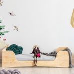 MiniWood Markaawm Montessori Yatak Ahşap Bebek Karyola Çocuk Yatak