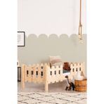 MiniWood Markaawm Montessori Yatak Ahşap Çocuk Karyola Leaf