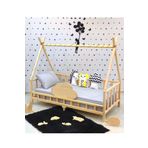 MiniWood Markaawm Montessori Yatak Doğal Çam Karyola Bulut Nirvana