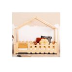MiniWood Markaawm Nature Karyola Montessori Yatak Ahşap Çocuk Bebek Yatak