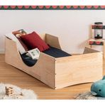 MiniWood Markaawm Rustik Montessori Yatak Ahşap Çocuk Yatak Karyola