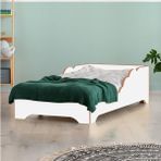 MiniWood Montessori Karyola Mdf Çocuk ve Bebek Yatak Night - 90 x 190 cm - Beyaz