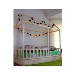 MiniWood Montessori Yatak Çocuk Yatak Doğal Ahşap 90x190 Buse