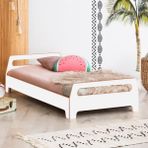 MiniWood Montessori Yatak Mdf Karyola Trio - 100 x 200 cm - Beyaz