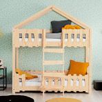 MiniWood Mountain Ranza Montessori Yatak Çocuk Ve Bebek Karyola Çam