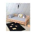 MiniWood Premium Montessori Yatak Doğal Çam Çocuk Ahşap Karyola 80x130