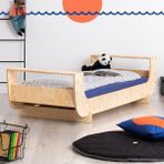 MiniWood Romantic Montessori Yatak 90X190 Çocuk Karyola - 90 x 190 cm - Ahşap