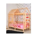 MiniWood Yatak Çocuk Yatak Raf Doğal 90x190 Karyola