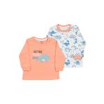 Miniworld Erkek Bebek Dinozor Temali 2Li Sweat Seti 16446