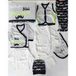 Miniworld Hastane Çıkışı 10LU Set - 0 - 3 Ay - Beyaz - Gri