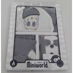 Miniworld Hastane Çıkışı Miniwold Erkek Baby World 5'li Hastane Çıkışı - 0 - 3 Ay - Beyaz