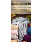 Mink Tomurcuk Lüks Vizon Battal Boy 500 Gri Battaniye 200X220 - 200 x 220 cm