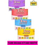 Minkino 3 Yaş Etkinlik Seti | 4 Kitap Bir Arada