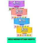 Minkino 4 Yaş Etkinlik Seti | 4 Kitap Bir Arada