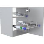 Minnes 46 mmx40 cm Teleskopik Bilyalı Frenli Ray
