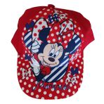 Minnie Maus Şapka Beyzbol Şapkası, Cappy, Şemsiye Şapkası, Güneş Şapkası, Çocuklar, Erkek ve Kız Çocukları için Puantiyeli Kırmızı 54