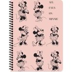 Minnie Mouse 16.5X22.5 Kareli Defter - All Eyes On Minnie (80 Yaprak) - Renkli