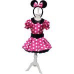 Minnie Mouse Elbise Pembe - 2 - 3 Yaş