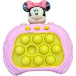 Minnie Mouse Işıklı Elektronik Popit Quick Push Konsol Eğitici