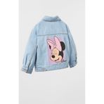 Minnie Mouse Kız Çocuk Kot Ceket
