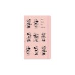 Minnie Mouse Minnie 13*21 80 Yp Çiz.ciltli Lastikli Defter - All Eyes On