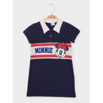Minnie Mouse Minnie Lisansli Elbise Lacivert 6 Yaş - 01L-Lacivert