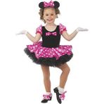 Minnie Mouse Tütü Kostümü Pembe - 9 - 10 Yaş