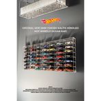 Minoleo Hot Wheels Kapaklı Duvar Rafı – 49’luk Orijinal Premıum Seri (5MM ÇERÇEVELİ)