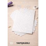 Minopi 10'lu Beyaz Renk 50 x 70 cm Eva Simli Yapışkanlı Model Büyük Boy