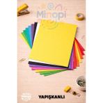 Minopi 10'lu Karışık Renk 50 x 70 cm Eva Yapışkanlı Model Büyük Boy