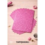 Minopi 10'lu Pembe Renk 50 x 70 cm Eva Simli Yapışkanlı Model Büyük Boy
