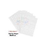 Minopi BeyazRenkli Simli Eva Süngeri 50X70 cm 10'lu Paket 1.5 mm