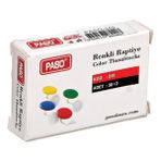 Minopi Karışık Renkli Raptiye 30'lu Paket | Mantar Pano