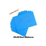 Minopi Mavi Renkli Mukavva 36 Adet 35x50 cm Sert Karton Mukavva