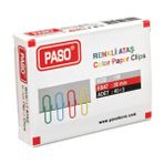 Minopi No 3 - 28 mm | Renkli Metal Ataş 40'lı Nikel Kaplama