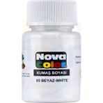 Minopi Nova Color Kumaş Boyası Beyaz 30 ml Şişe