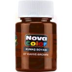 Minopi Nova Color Kumaş Boyası Kahverengi 30 ml Şişe