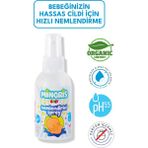Minoris Baby Nemlendirici Sprey Losyon 100 ml Organik Shea Yağı Papatya Özlü Hassas Cilt Bakımı