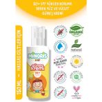 Minoris Baby Organik SPF 50 Güneş Kremi 165 gr – Tüm Cilt Tipleri İçin Yüksek UVA/UVB Koruma ve Yoğun Nemlendirme