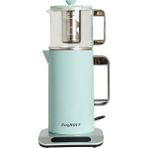 Mint Yeşil Retro Çay Makinesi 1,7 L, Şık ve Kullanışlı Tasarım - Açık Bej